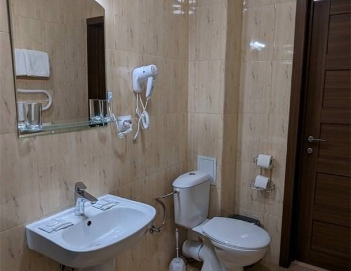 Номер комфорт семейный с 1 двуспальной кроватью - Санаторий-профилакторий «Энергетик» Светлогорск