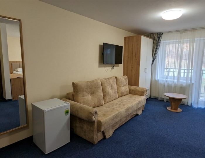 Номер комфорт семейный с 1 двуспальной кроватью - Санаторий-профилакторий «Энергетик» Светлогорск